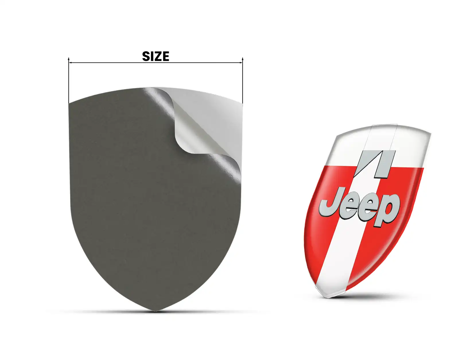 Jeep Grafica Auto Alta Qualità Professionale Regolabile